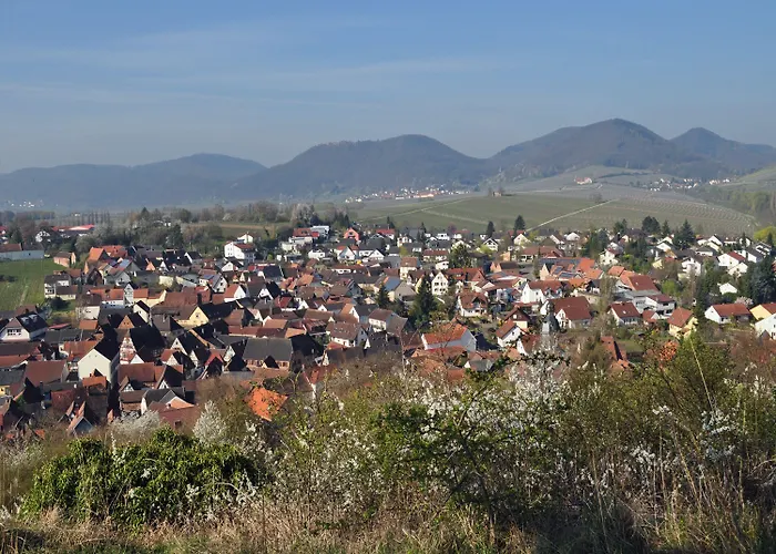 Hofgarten Rosa Gasthof Ilbesheim bei Landau in der Pfalz